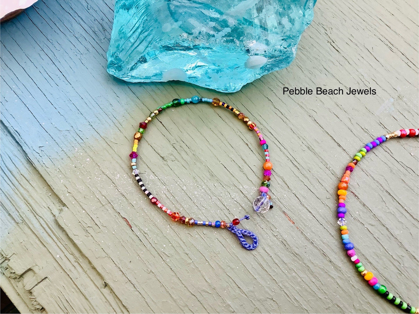 Delica super Petite colourful bracelets