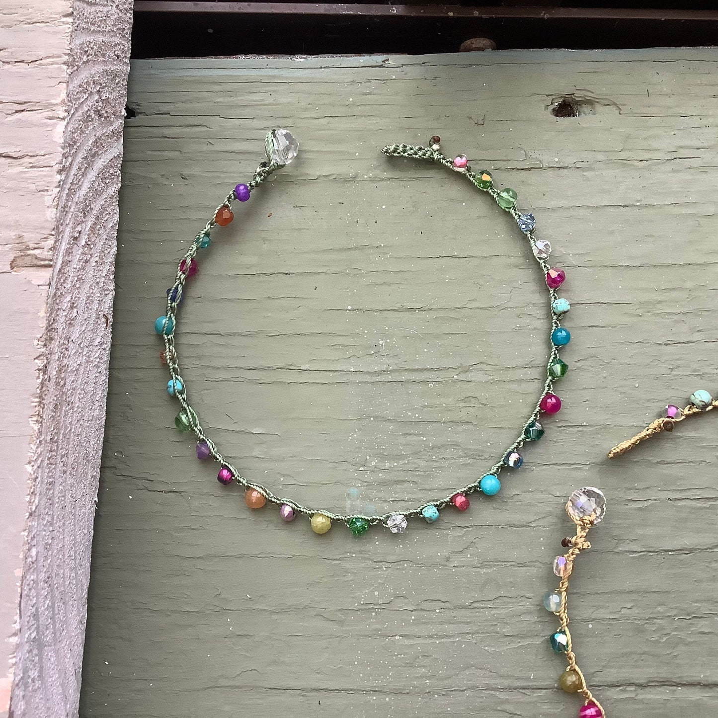 Beach baby natural boho anklets