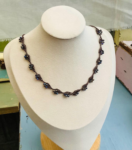 New Oya lace Crocheted necklaces