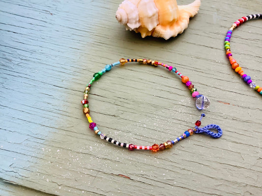 Delica super Petite colourful bracelets